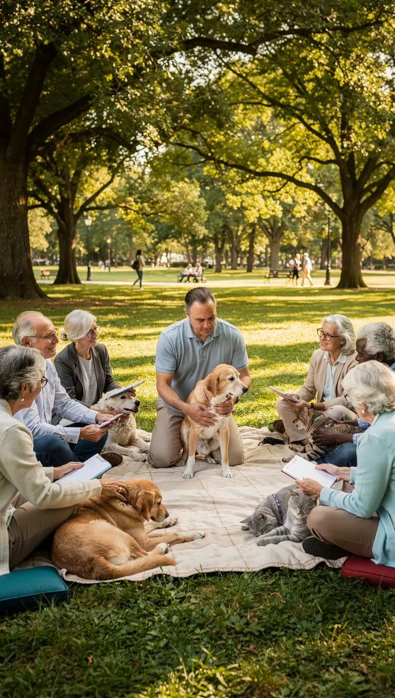 Nutritional guide for senior cats and dogs
